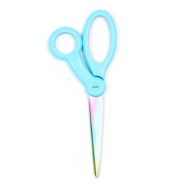 Adult Scissors Oil Slick Blade Blue - Yoobi™