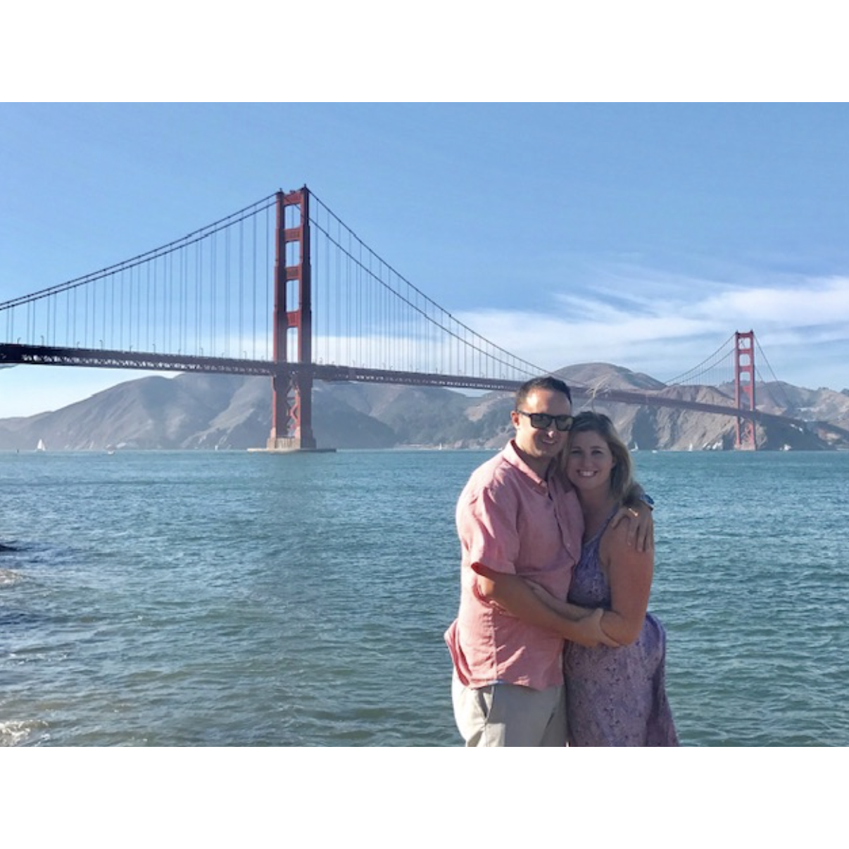 Our first picture together - Summer 2016