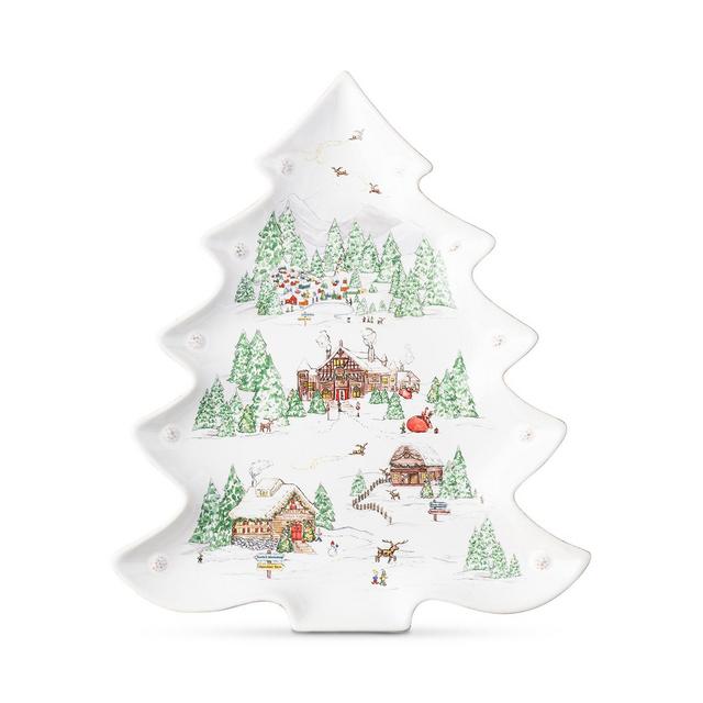 Juliska Berry & Thread North Pole Tree Platter
