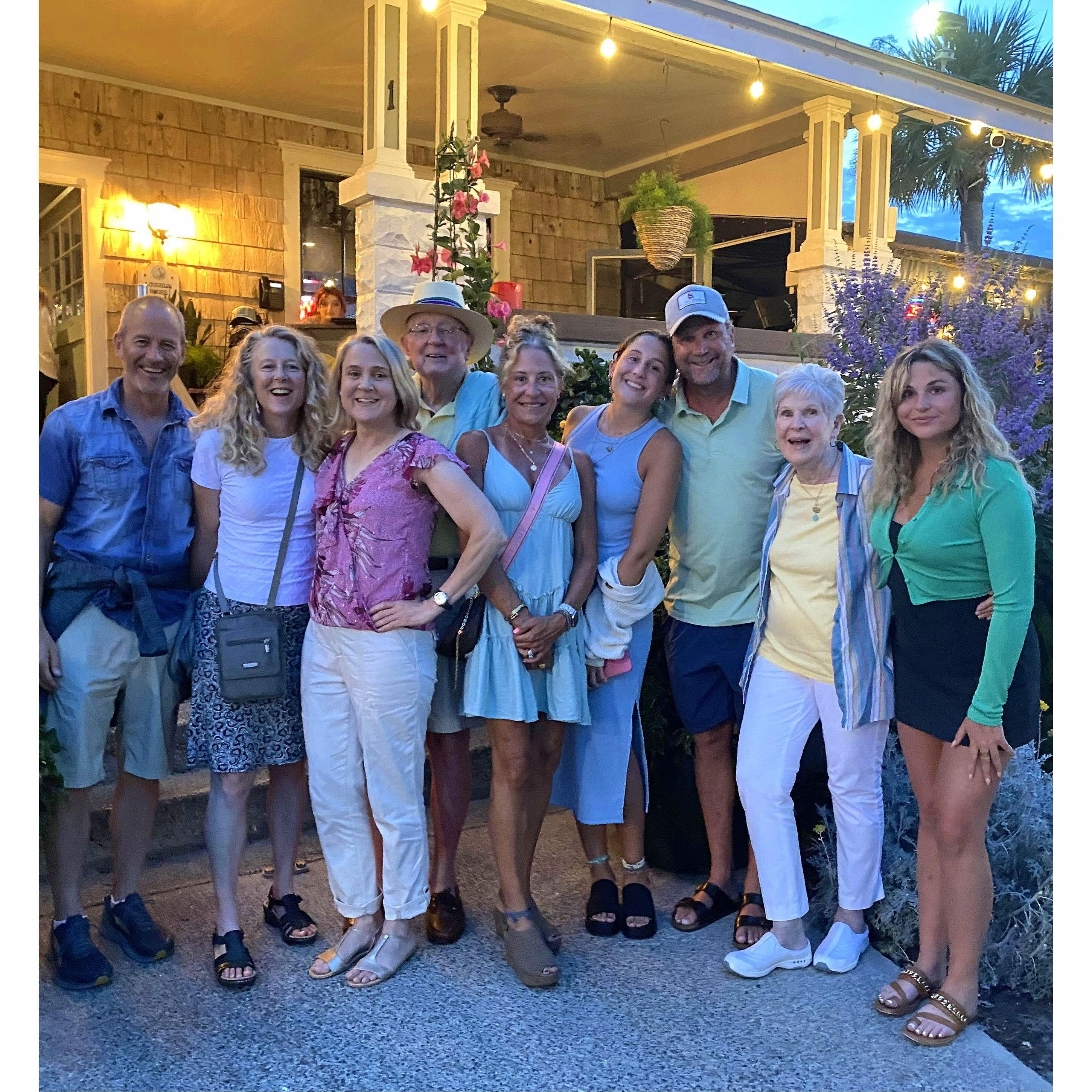 Maupin family in Carolina Beach, June 2022