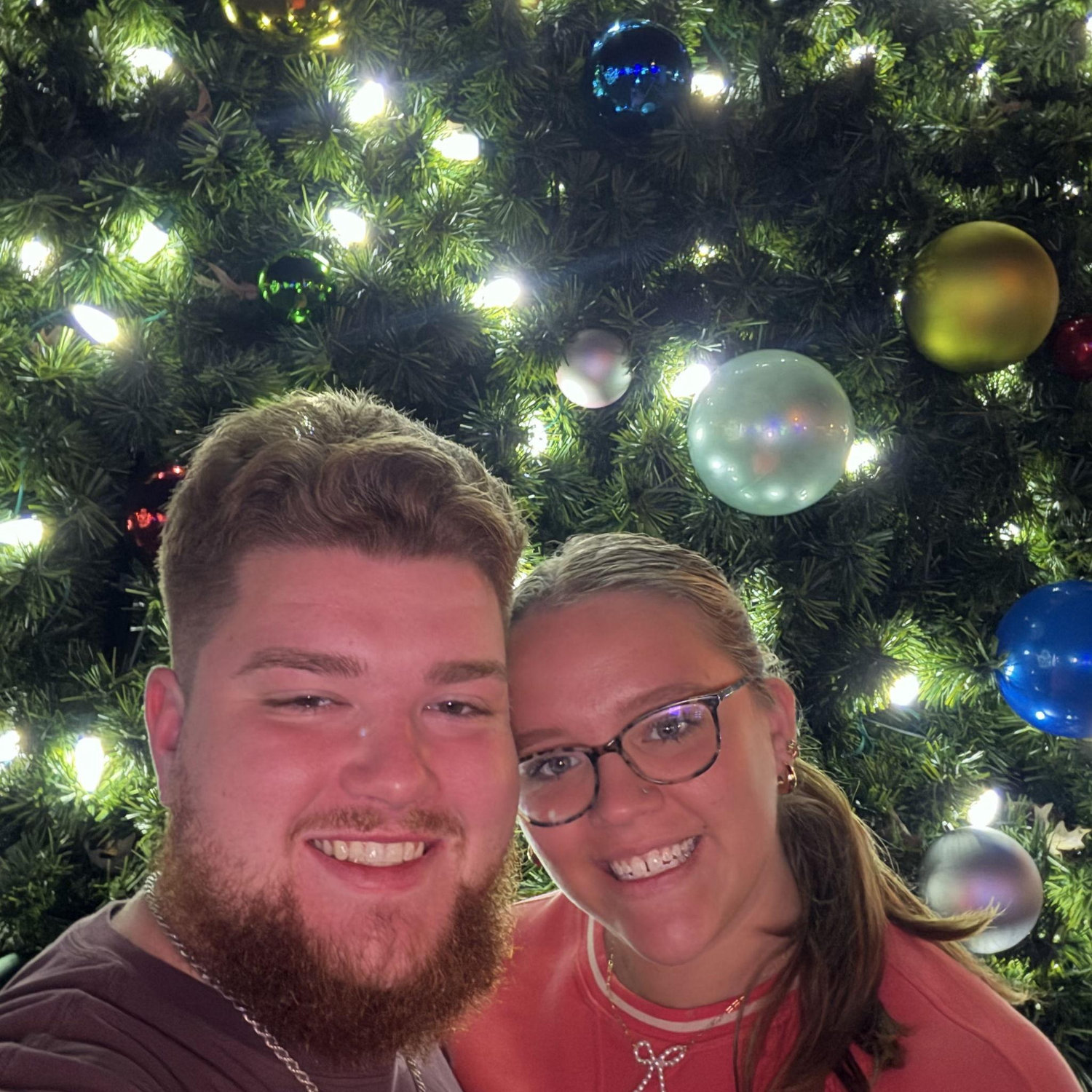 Our first Christmas engaged :)