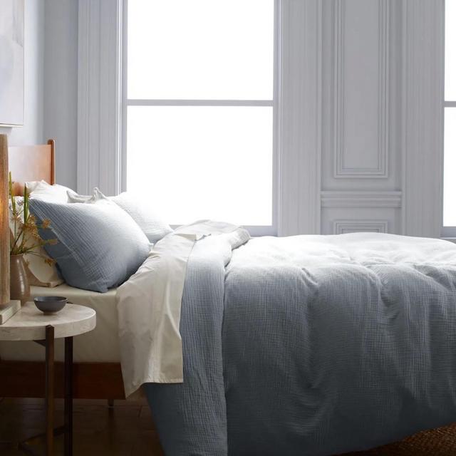 Organic Airy Gauze Duvet Cover | Quince