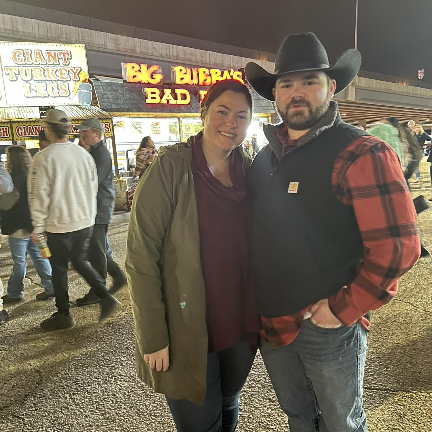 Yeehaw! Casual rodeo night in Colorado!