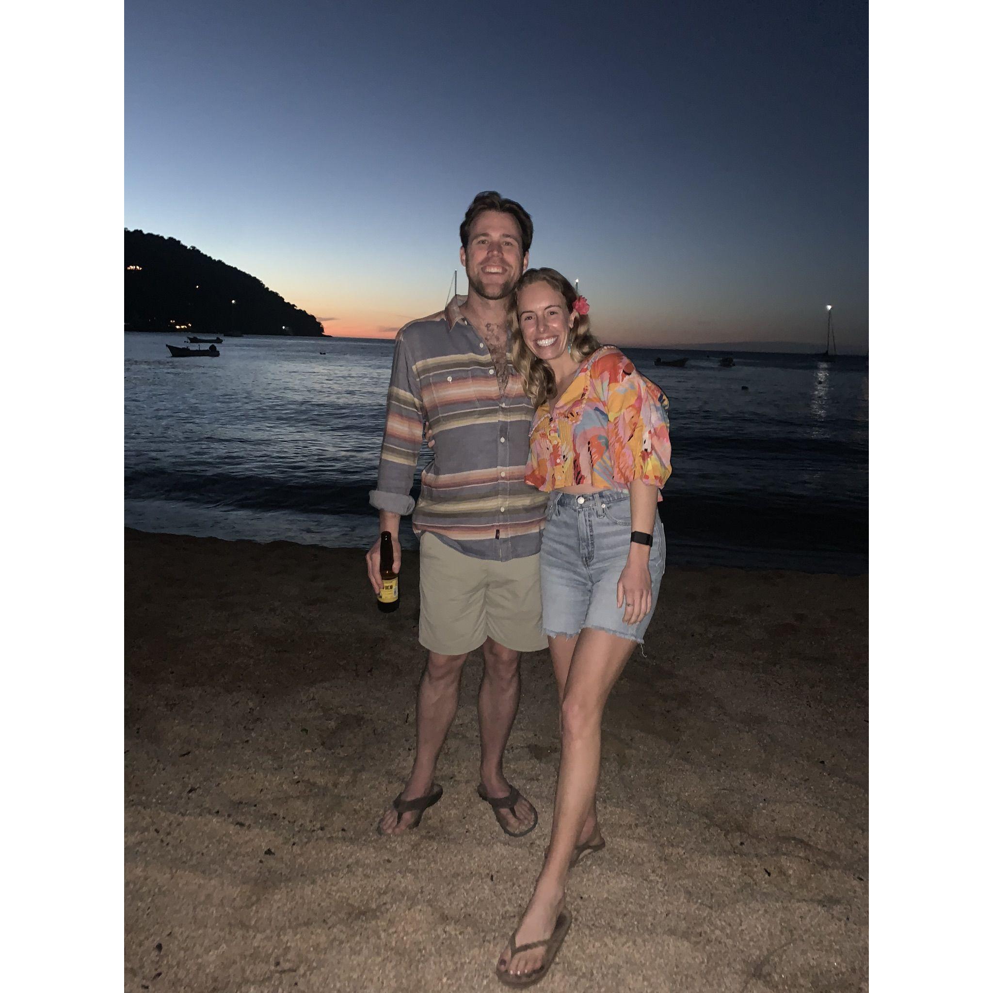 Our first trip to Mexico, on the beach in Yelapa
[February 2022]