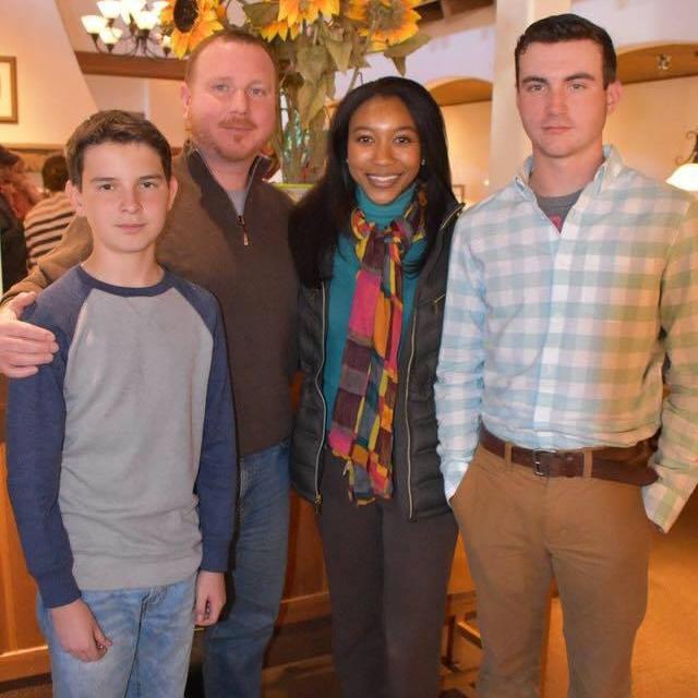 April 2016 at Olive Garden celebrating Grandma Blackwelder's 89th Birthday!!! :)