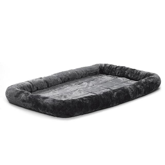 MidWest Bolster Pet Bed | Dog Beds Ideal for Metal Dog Crates | Machine Wash & Dry