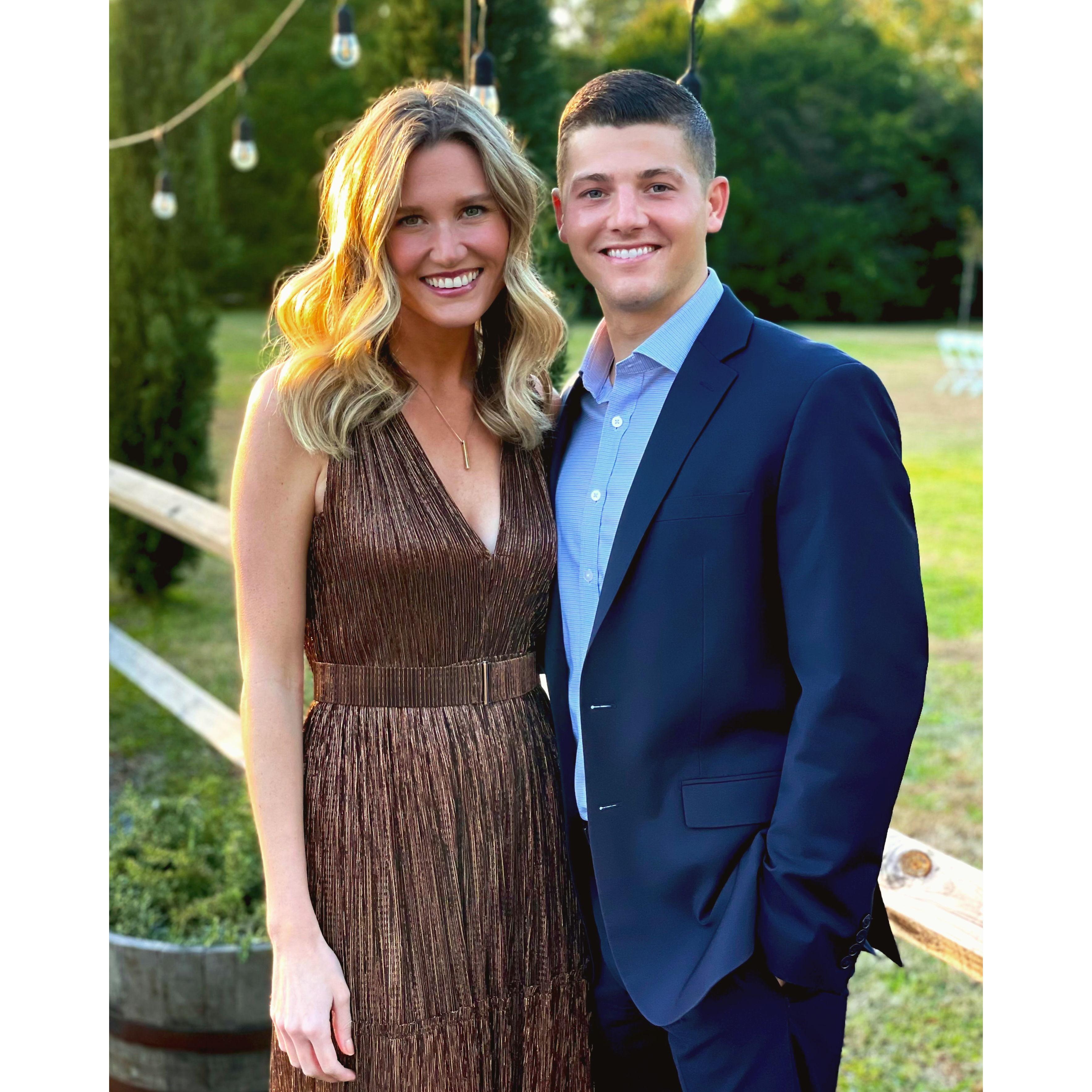 At Cody & Sara Bollinger Wedding in November 2022