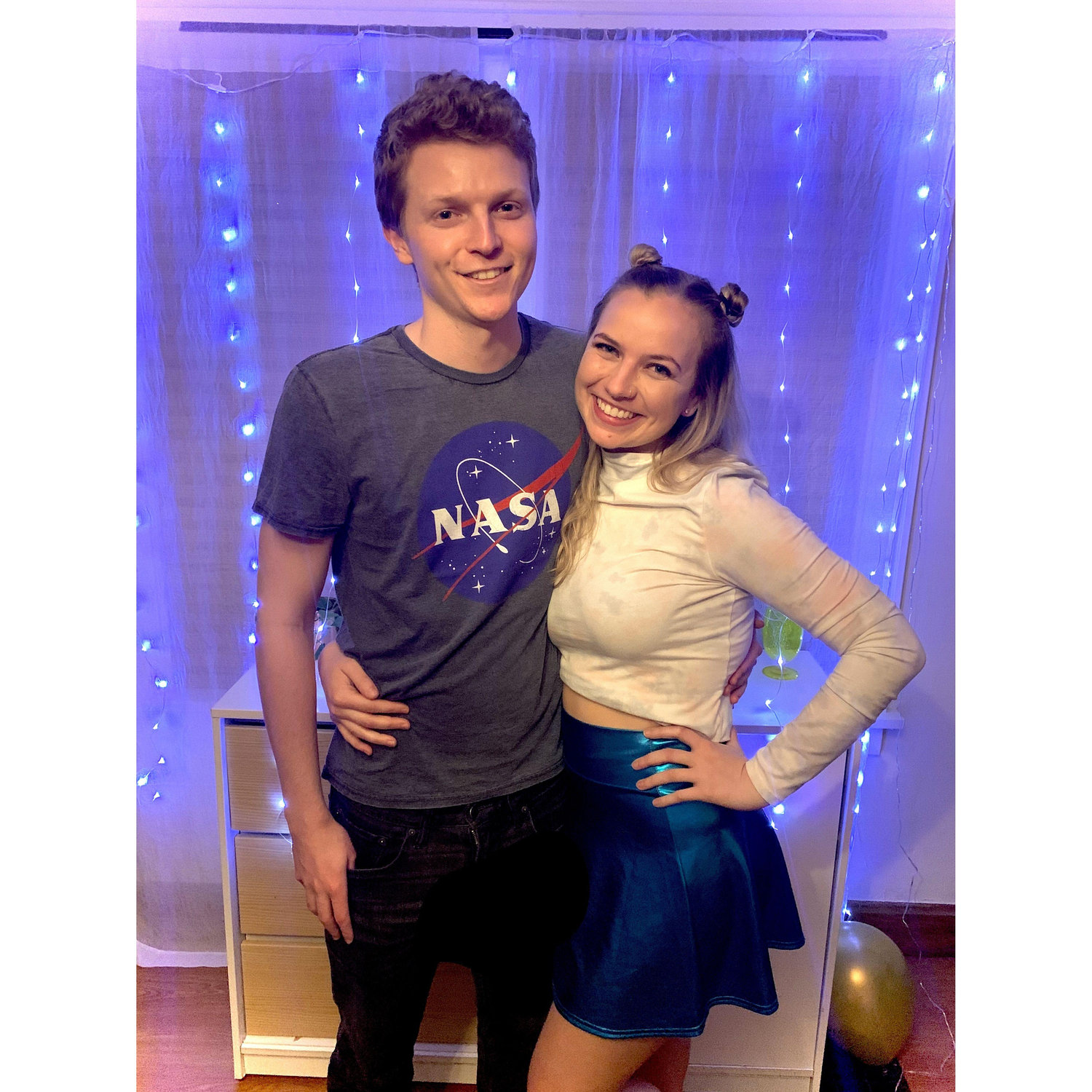 The very first photo we took together in 2020!