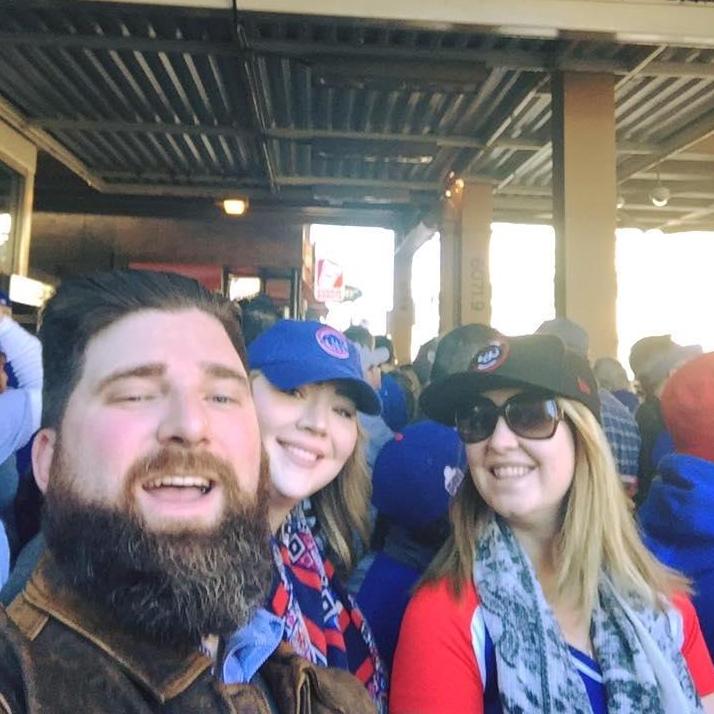 Victory Parade for the Cubs with Shara. Fall 2016,