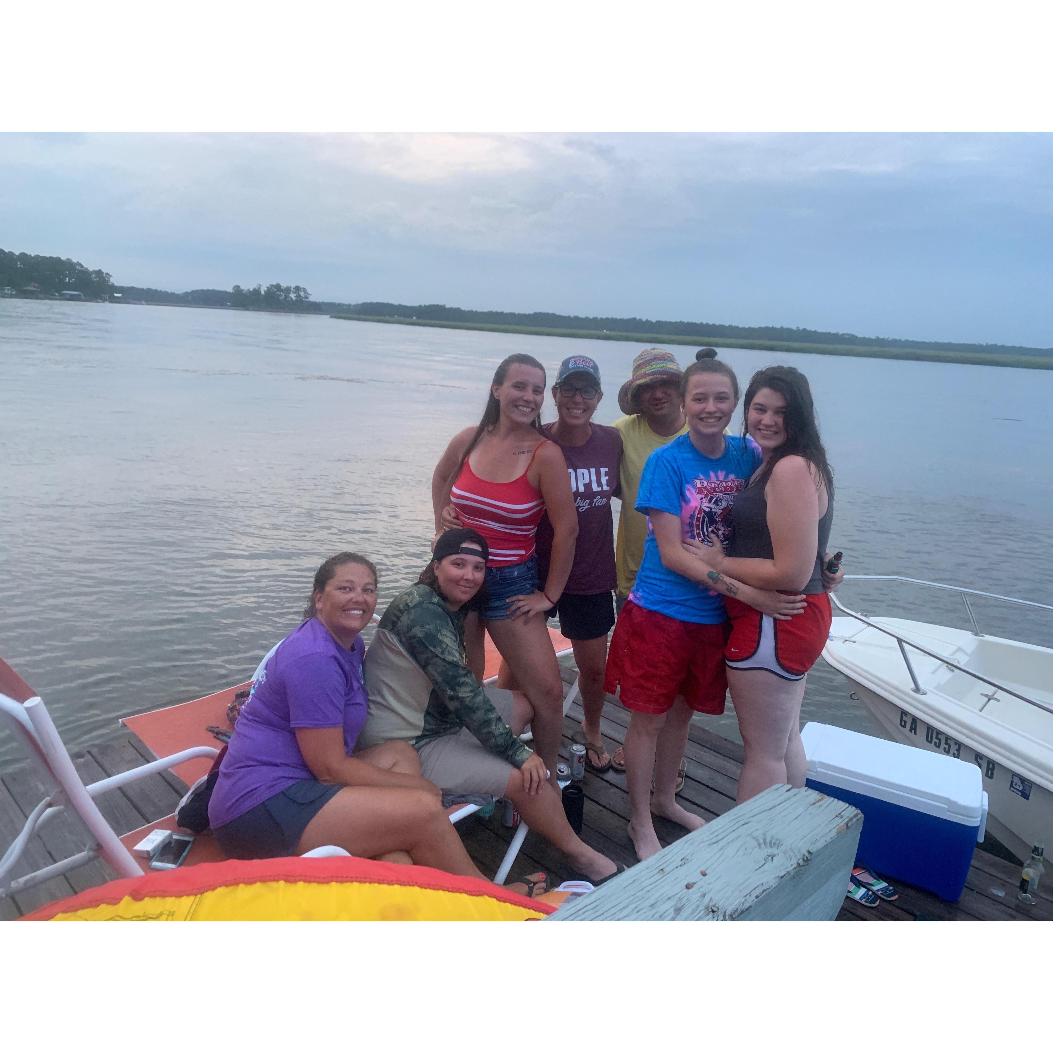 Chasity's first 4th of July with the Bryans. (best time of her life)
