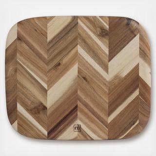 Acacia Herringbone Cutting and Serving Board