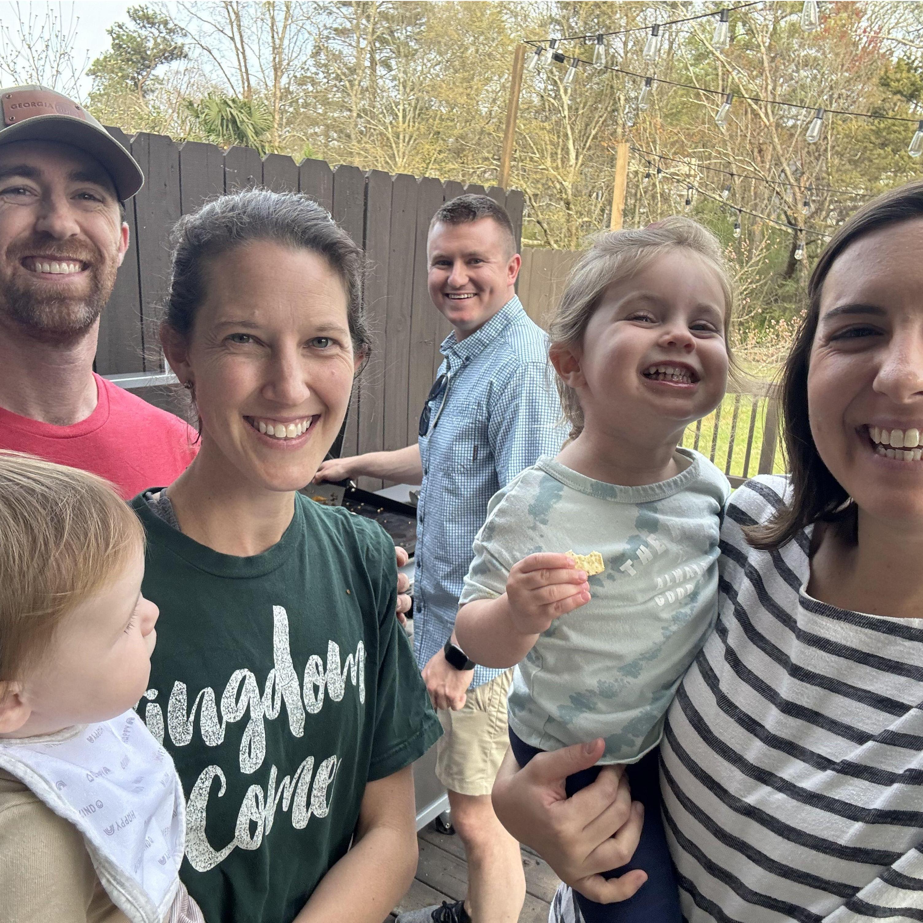 Cookout with Zach, Megan, Hayden & Trevor!