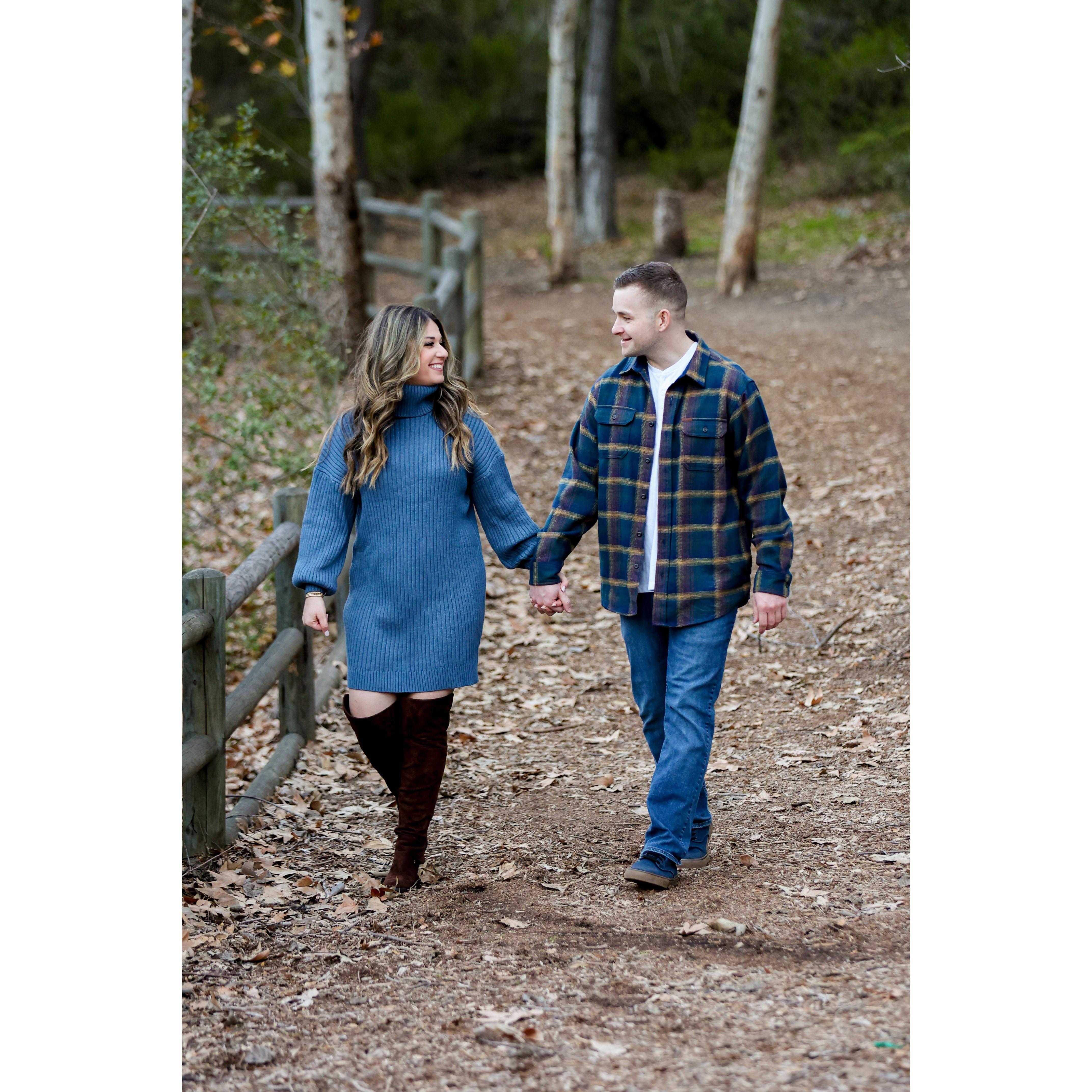 Engagement picture fun!