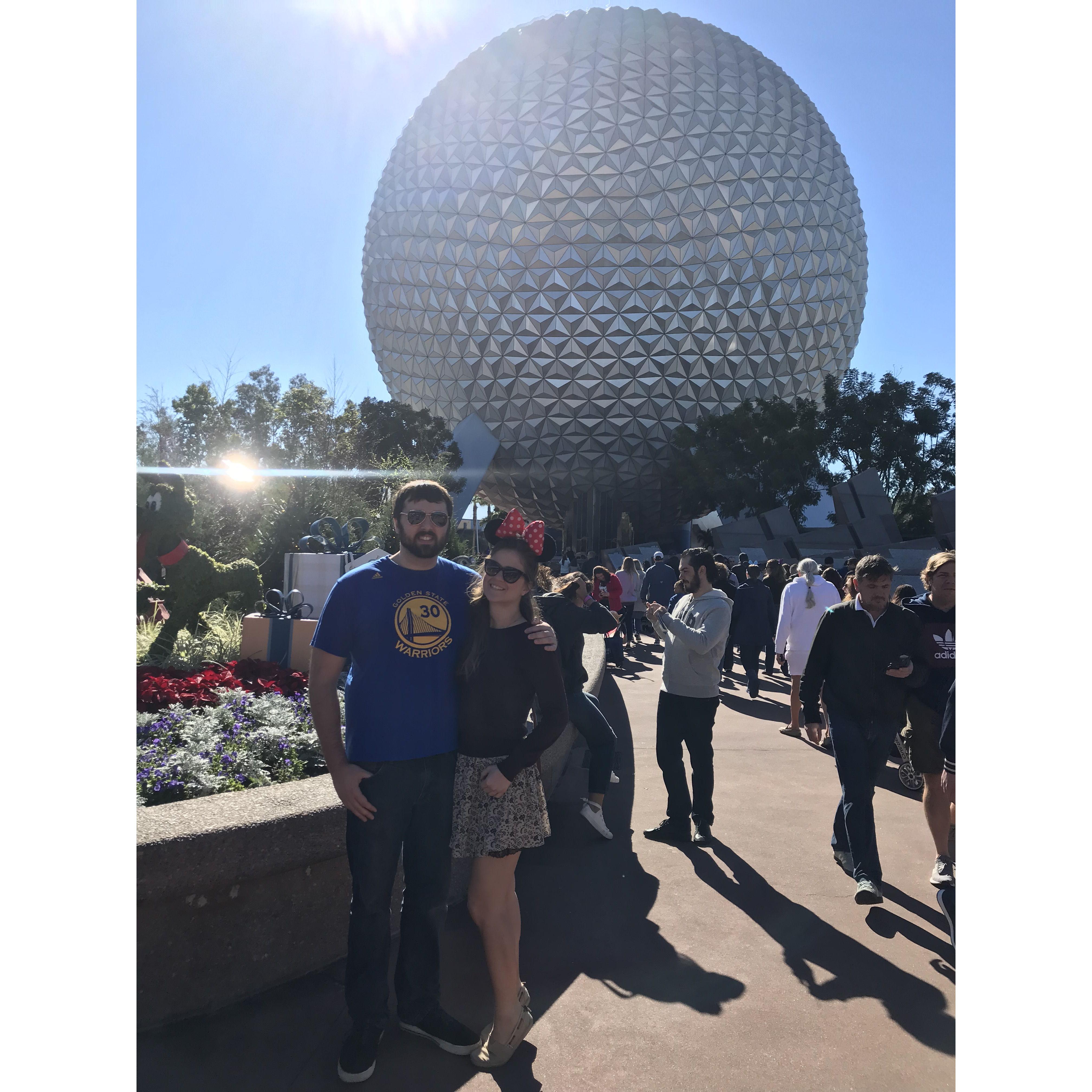 Disney World, Christmas 2018