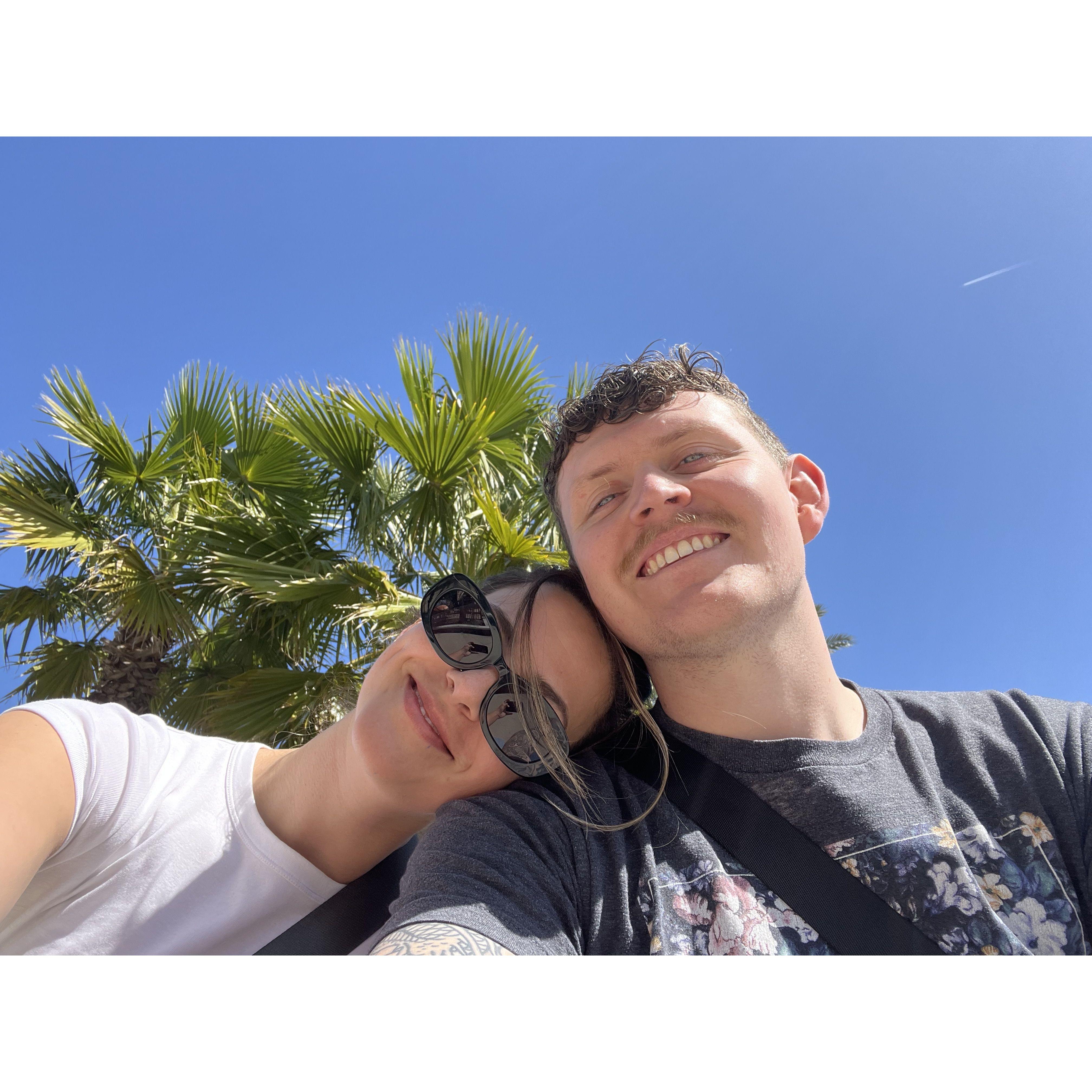 Rayne's first day in beautiful florida after moving permanently from Chicago