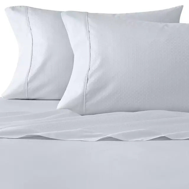 Wamsutta® Dream Zone® PimaCott® Dot 625-Thread-Count Full Sheet Set in White