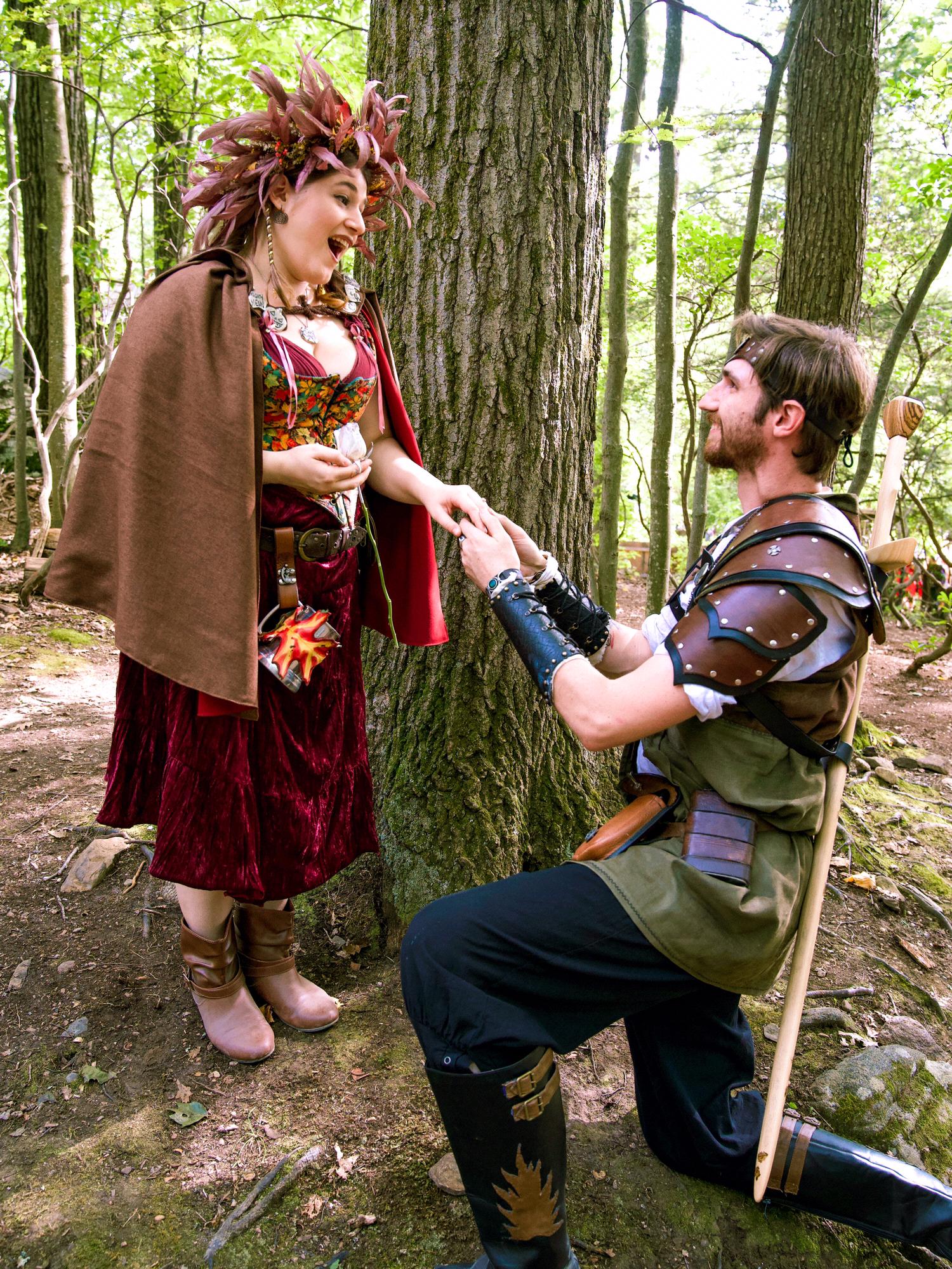 Renaissance Faire Engagement Photoshoot! 8.31.19