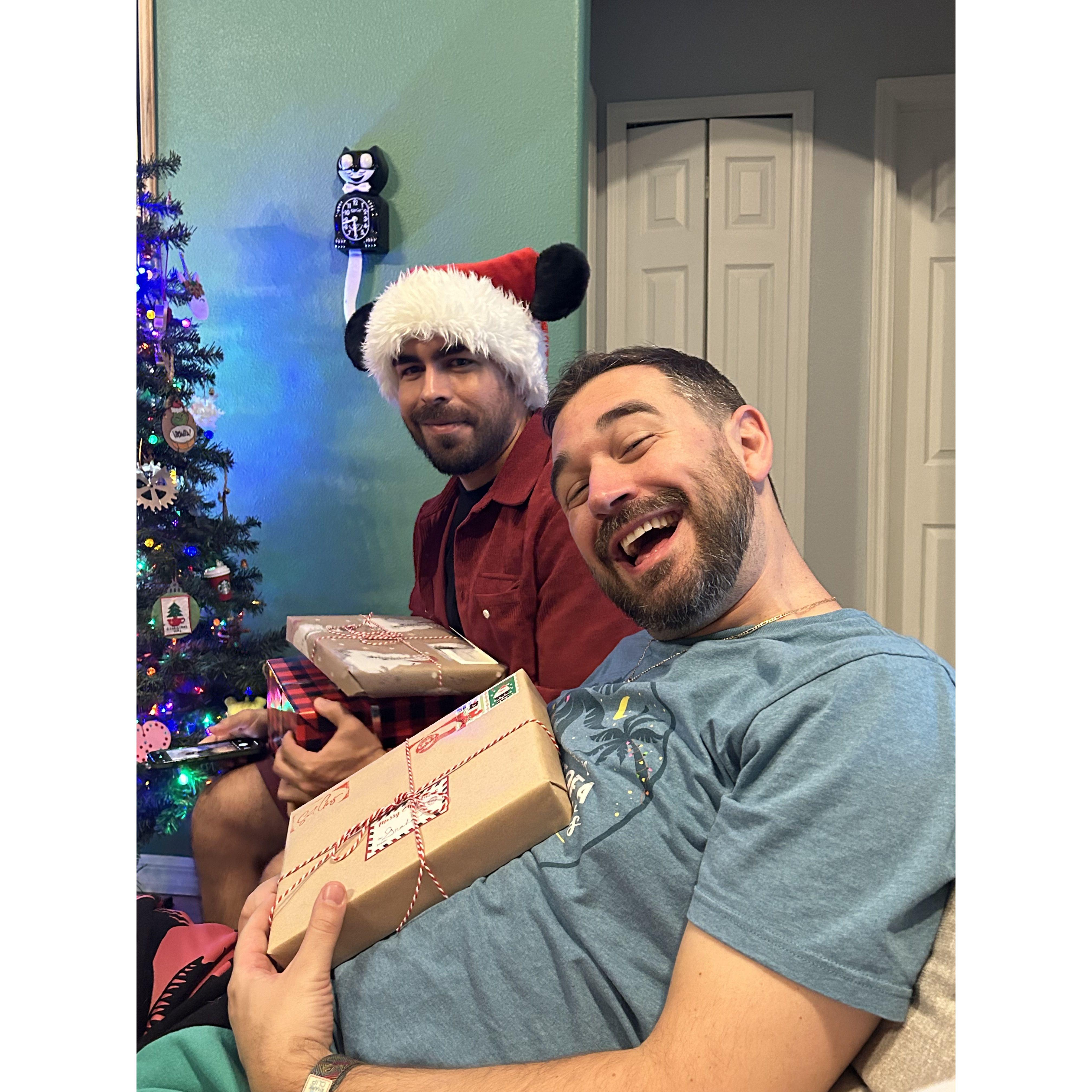 Christmas morning