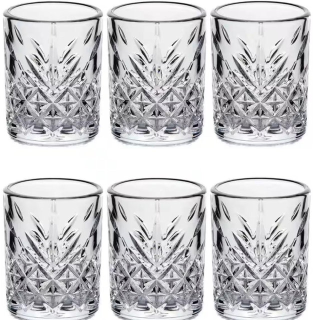 Set de tequileros Pasabahce de vidrio con 6 piezas
