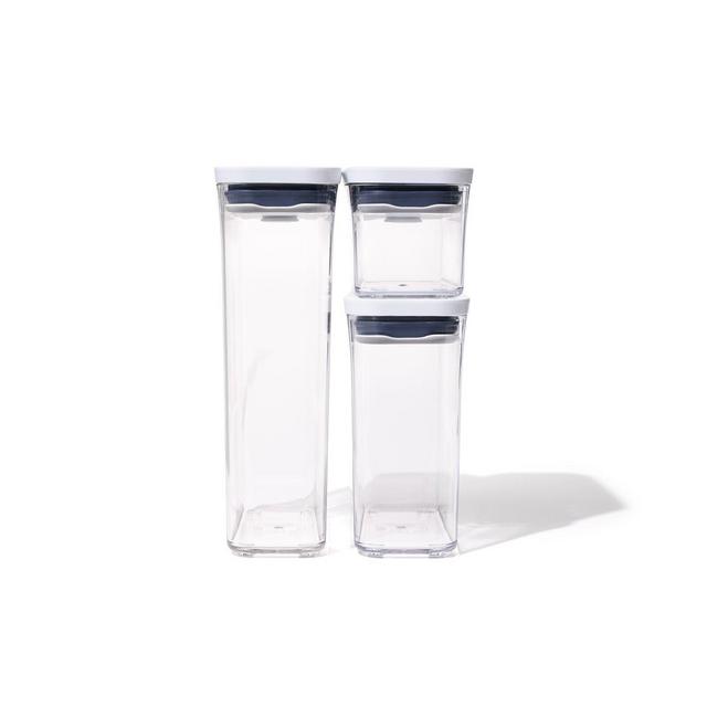 Good Grips Rectangle 3 Container Food Storage Set
