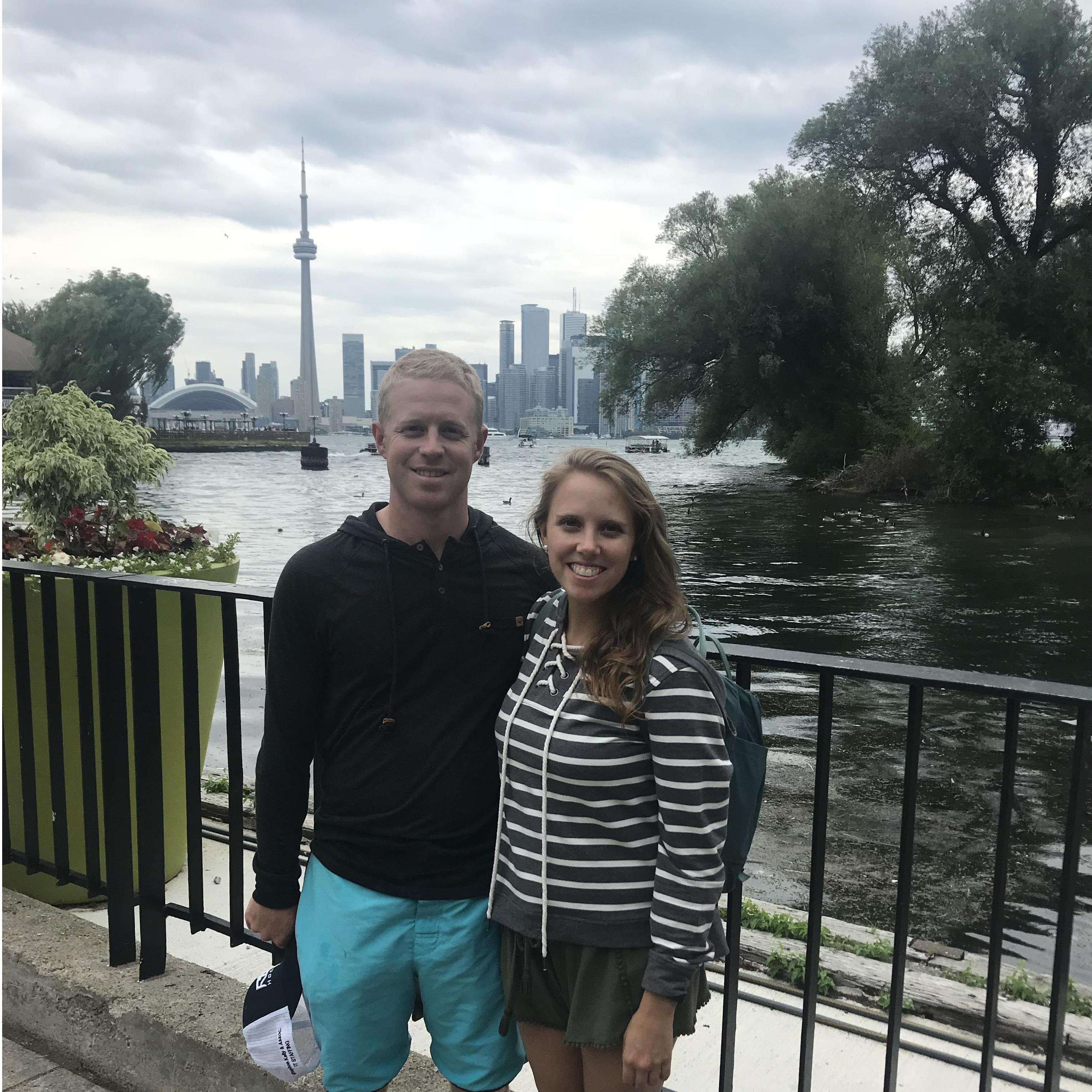 Sarah has loved getting to know Toronto over the years.