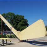 Word's Largest Free-Standing Hockey Stick - The Big Stick & Puck