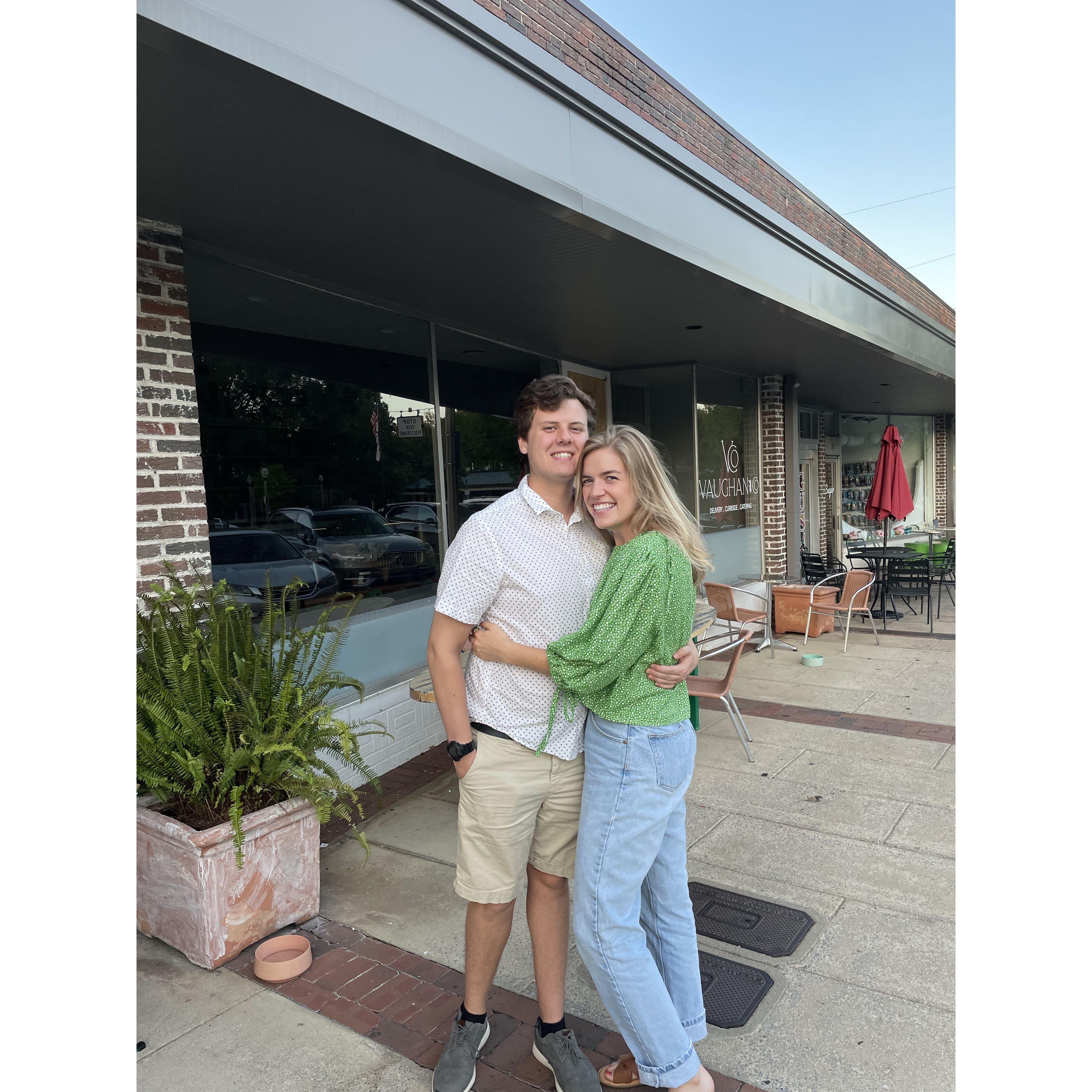 Olivia'a 21st birthday dinner. June 2022