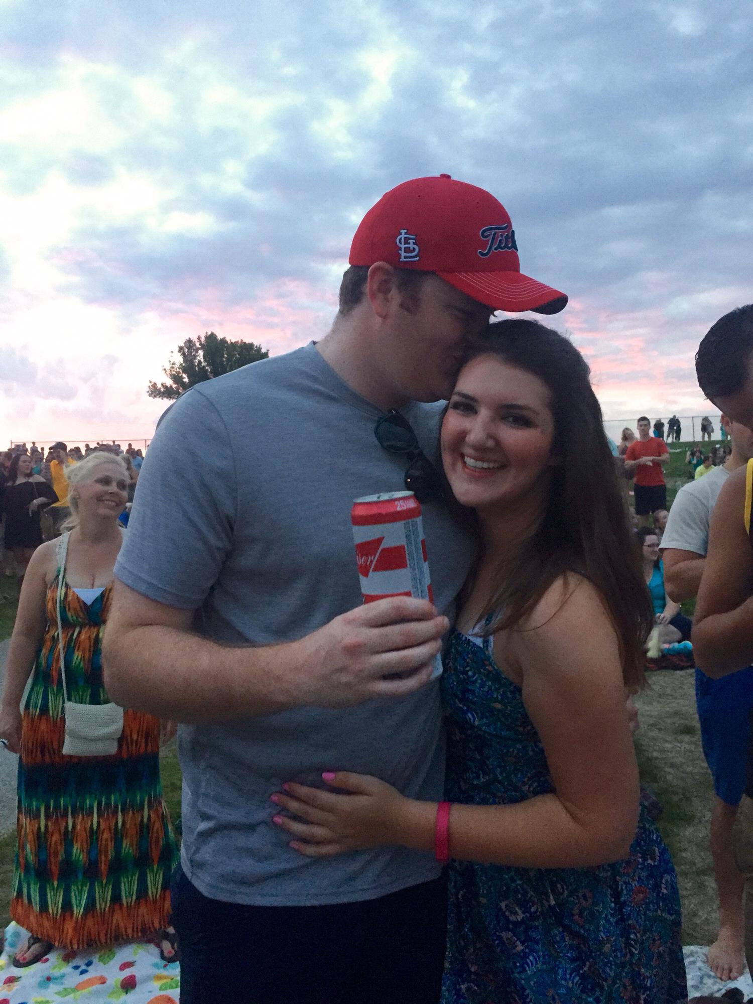 Our first Dave Matthews Concert together