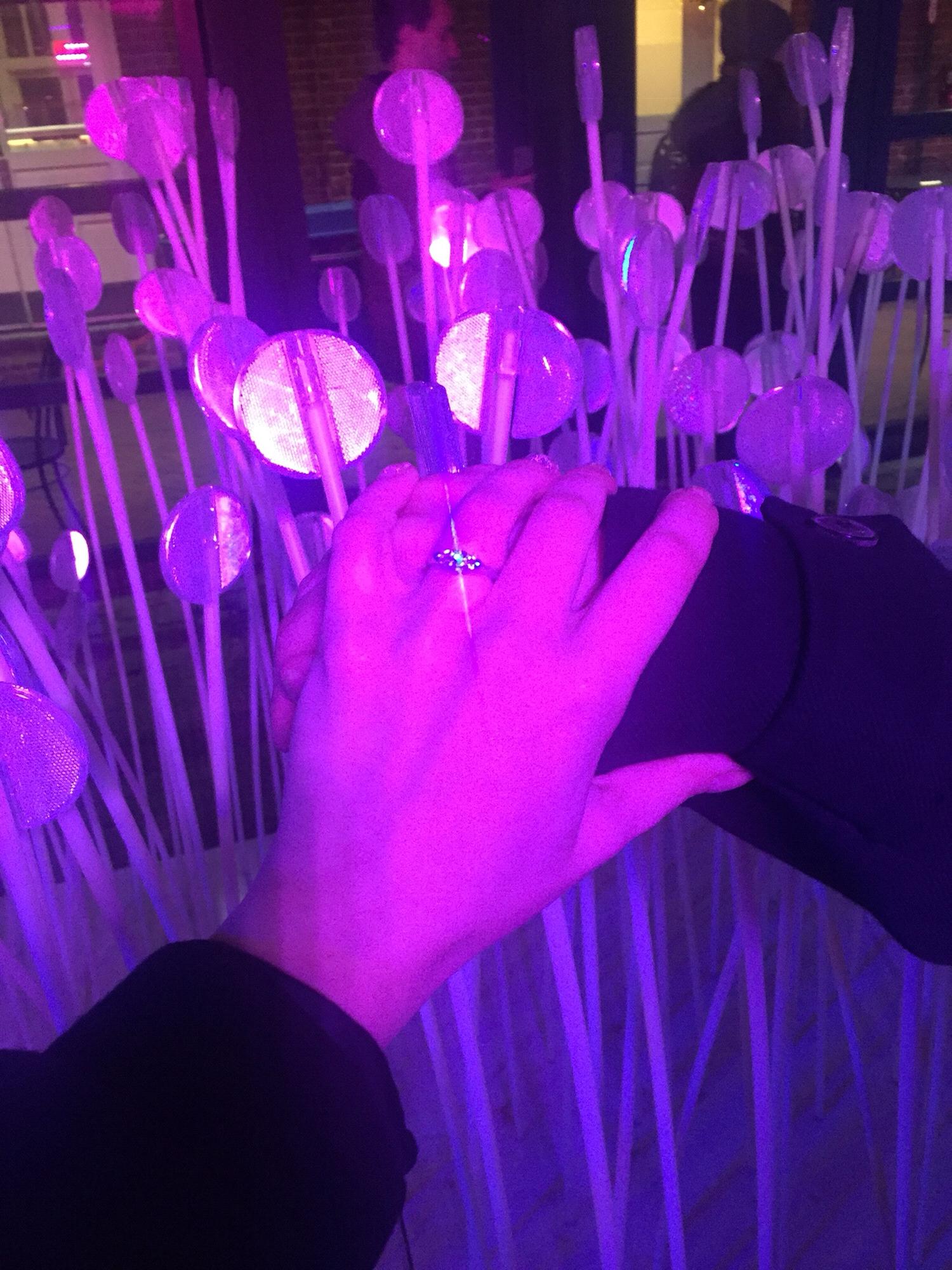 The engagement!