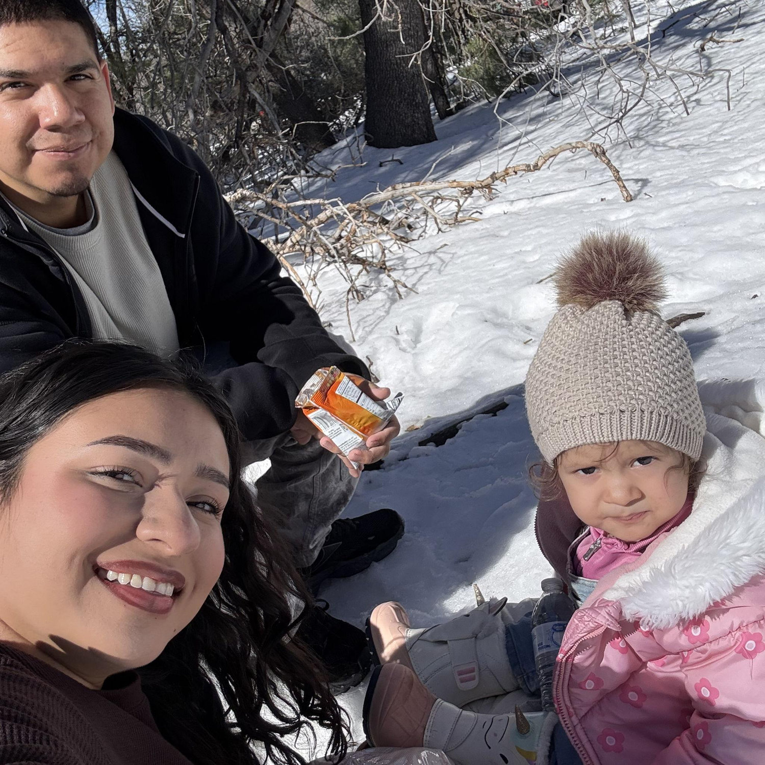 Our 1st Family Snow Day.