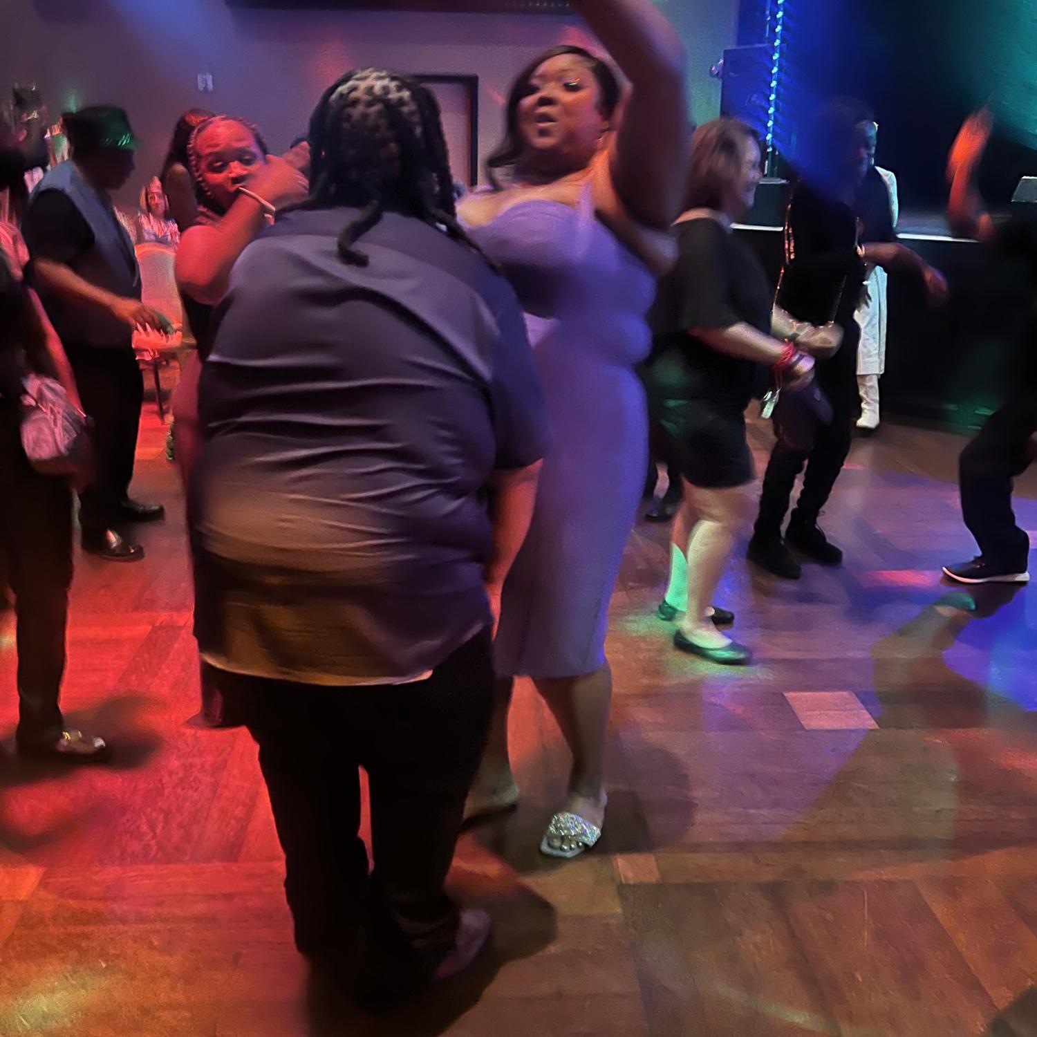 Celebrating our new chapter of life. The future Mr. and Mrs. Thomas.