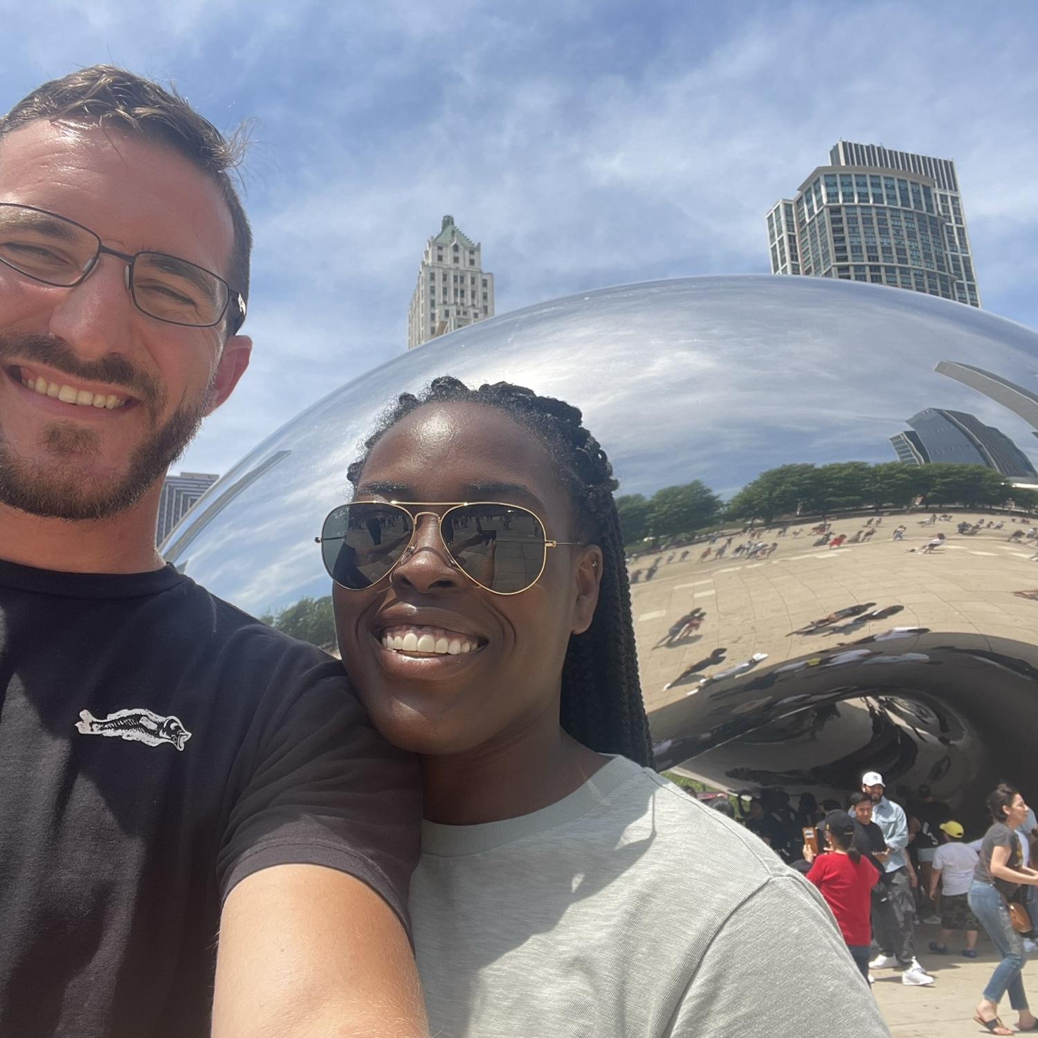 Obligatory "Bean" selfie 📍Chicago, IL