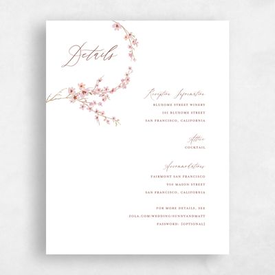 White Summer Wedding Enclosure - Sakura