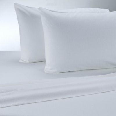 Therapedic® 100% Ring Spun Cotton Flannel Queen Sheet Set in Light Grey