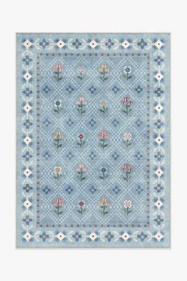 Ruggable Washable Folk Floral Ella Rug