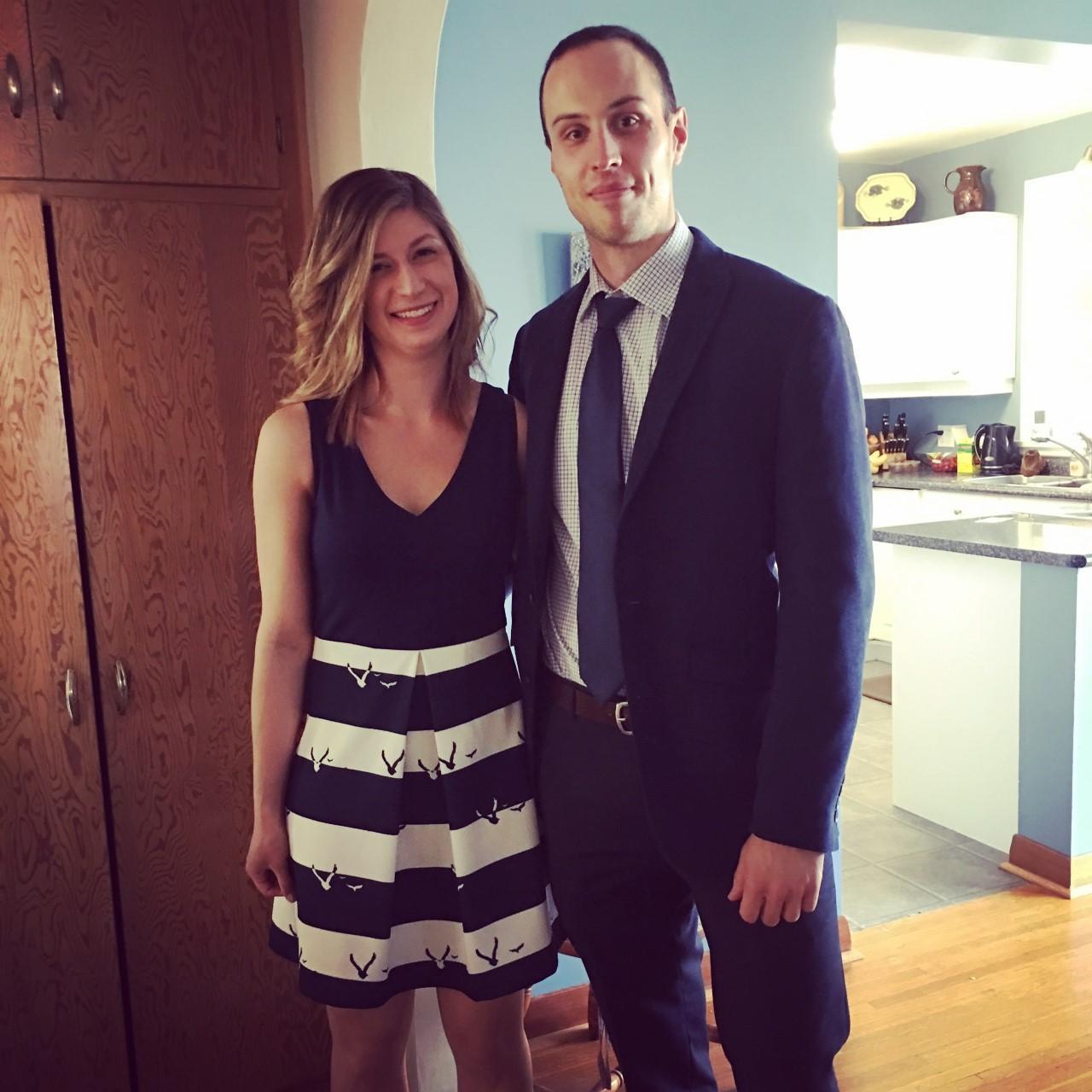 From dressing up to our friends' wedding to having one of our own!