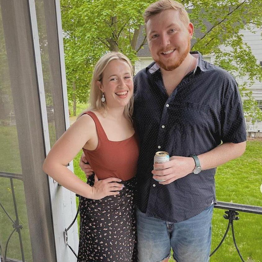 A photo from our first party in our first apartment together. It was memorable to say the least, if you would like to know more just ask Chris about the squirrel poop.