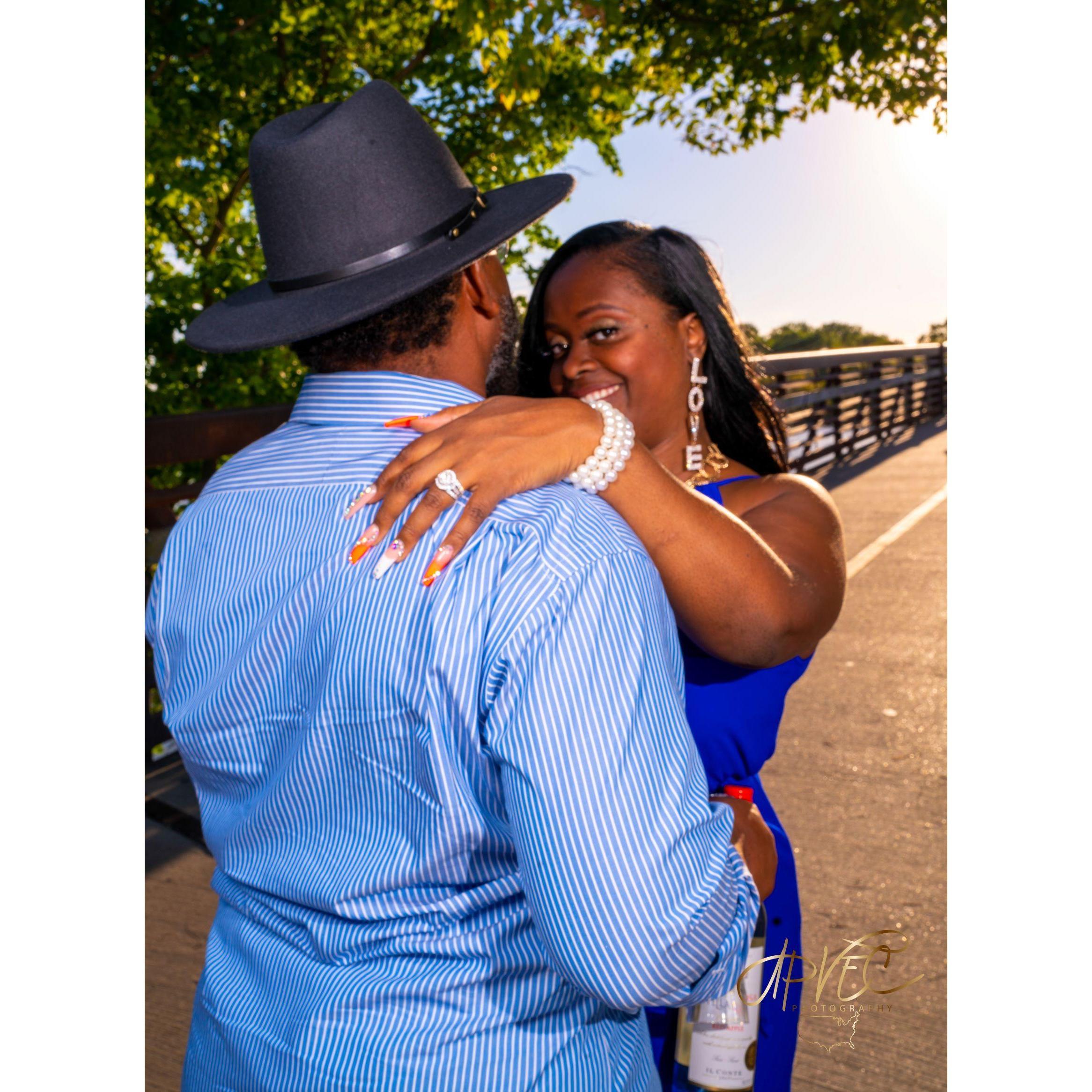 She said Yes!