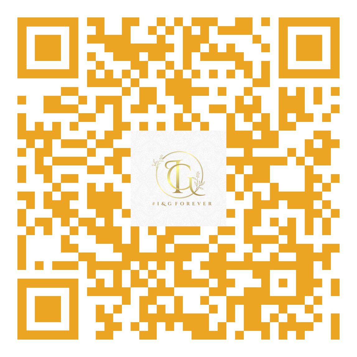 We're ready to relive our wedding day through your amazing pictures! Please scan this QR code to upload them so we can see all the fun you had