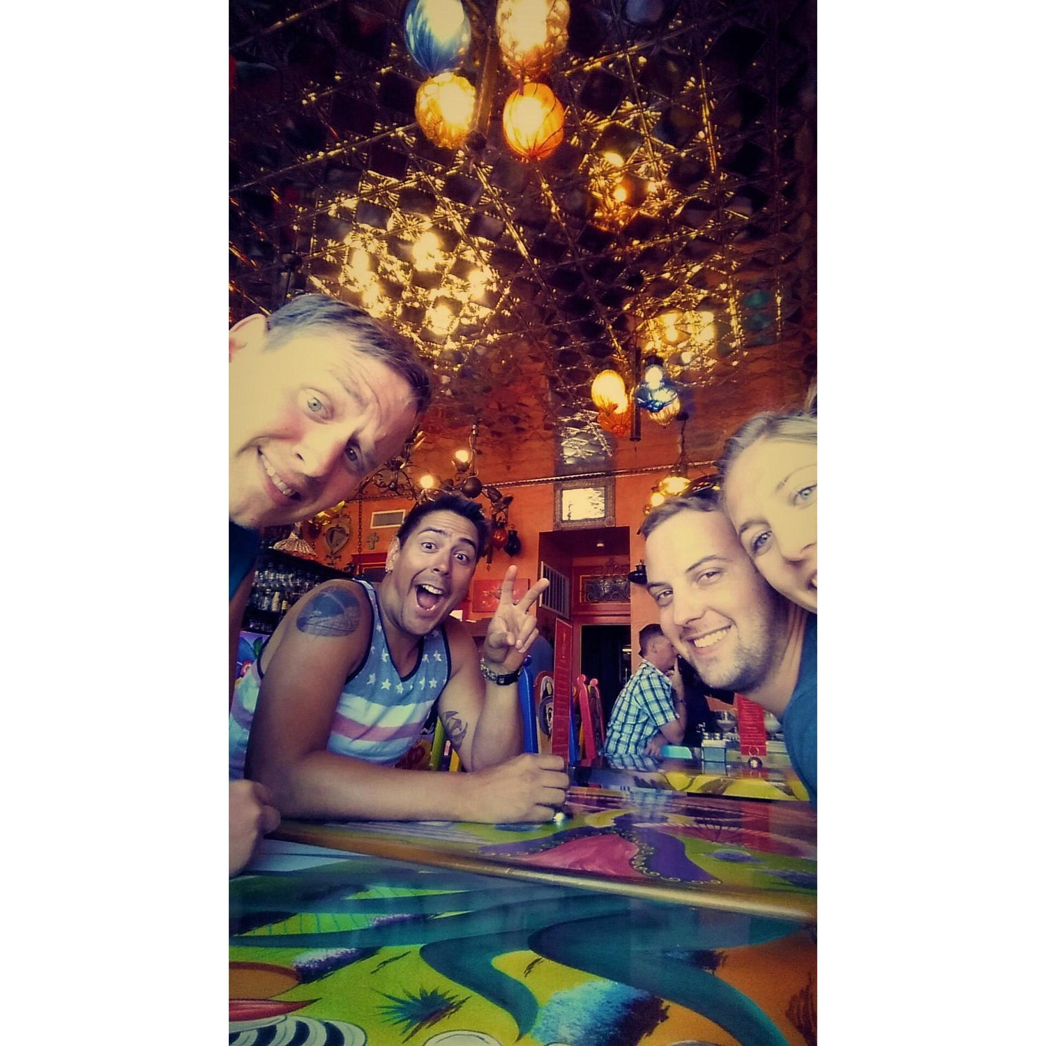 Lunch after hiking in Sedona