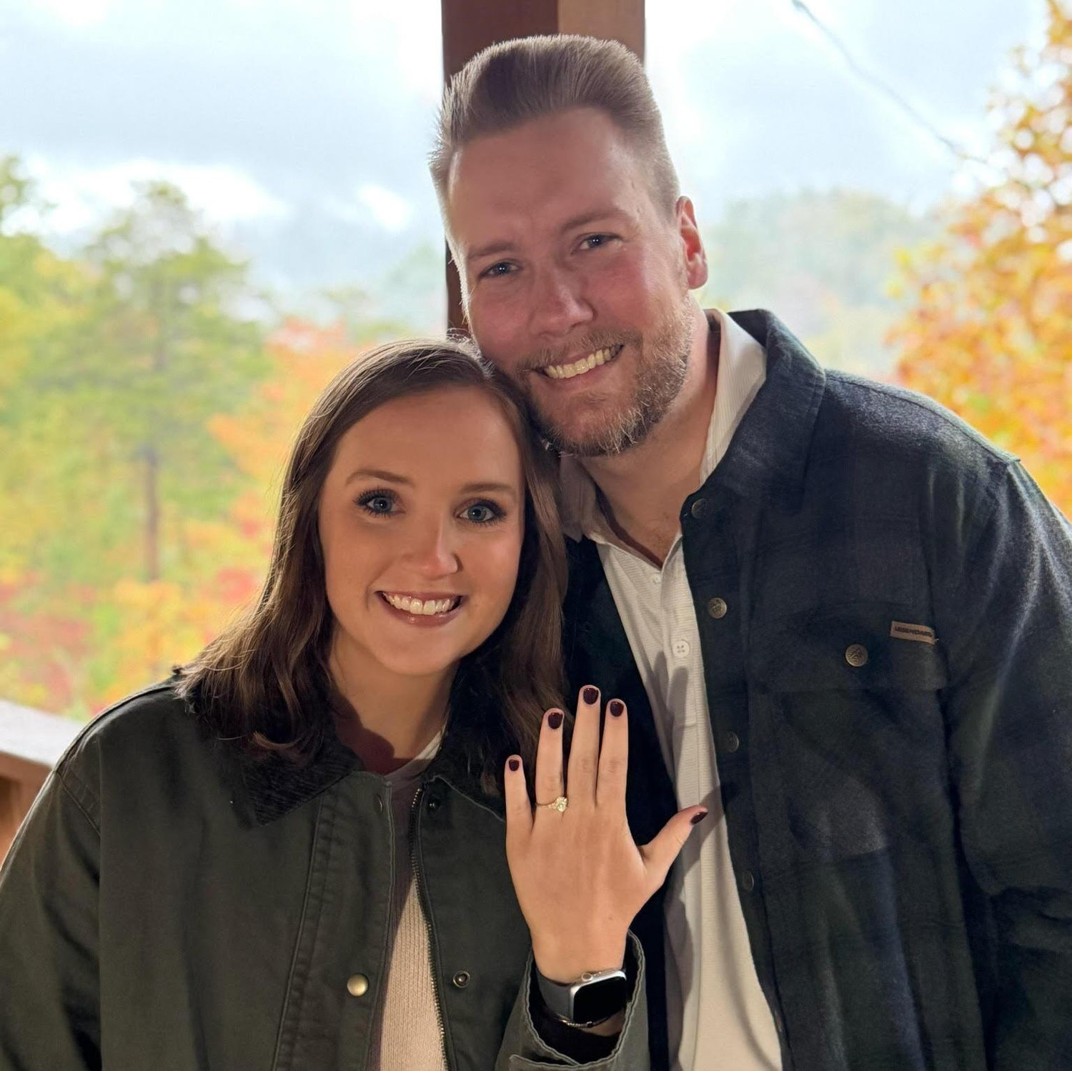 A photo from our favorite day! October 27, 2025