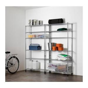 OMAR 2 section shelving unit $123.96