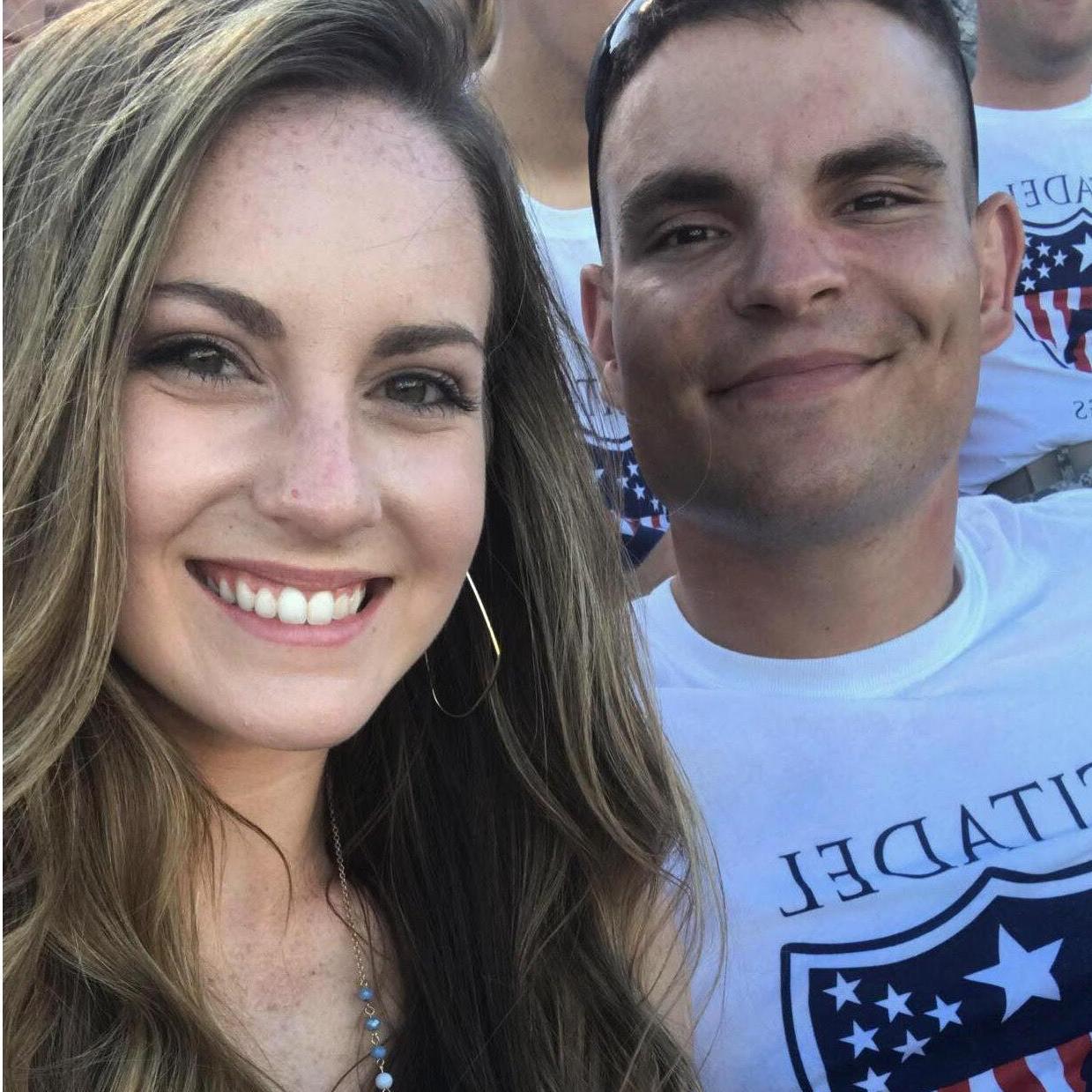 Sitting through a Citadel Football loss was worth the time spent together! haha