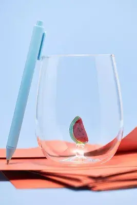 Cheerie Icon Stemless Wine Glass