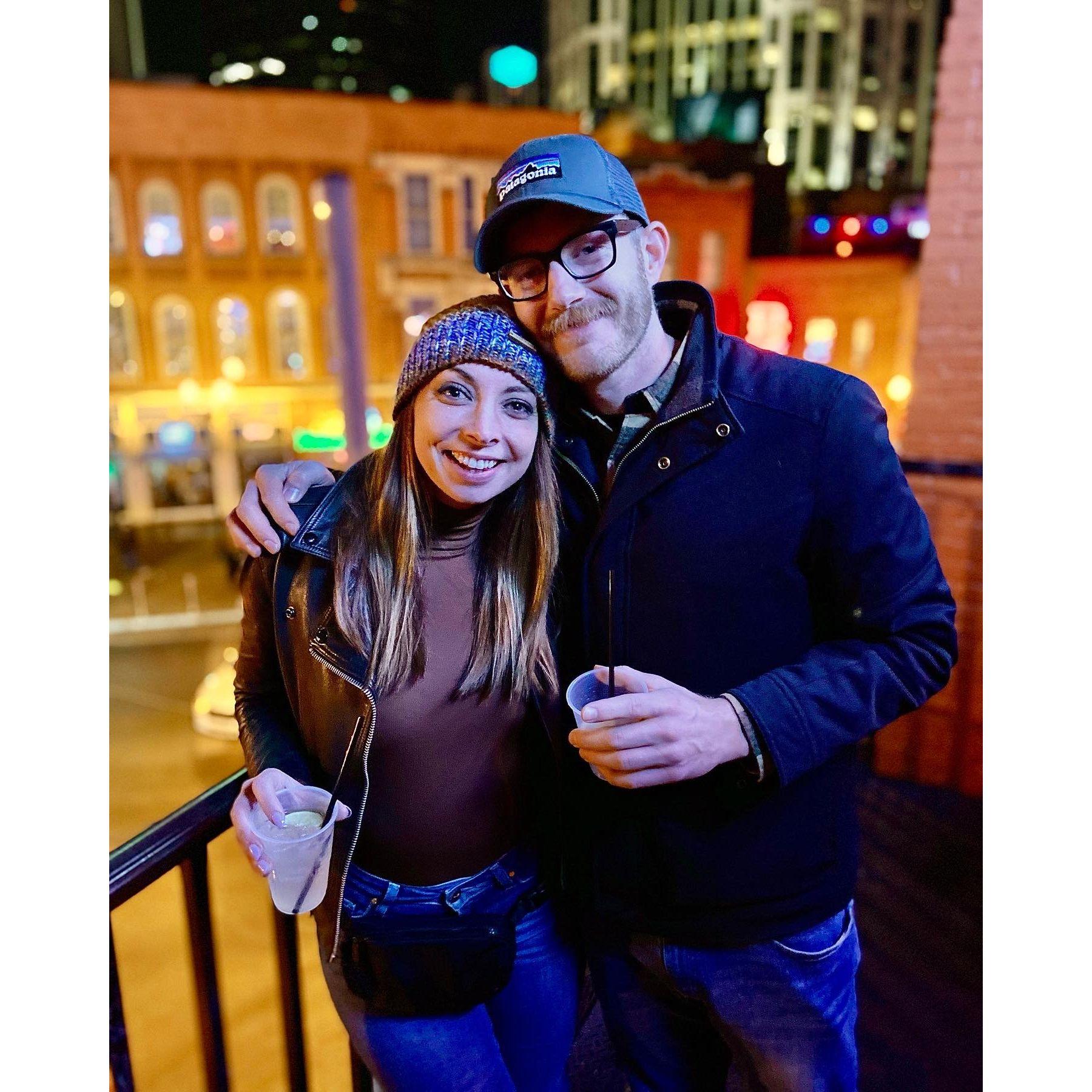 First trip together was to Nashville, TN!