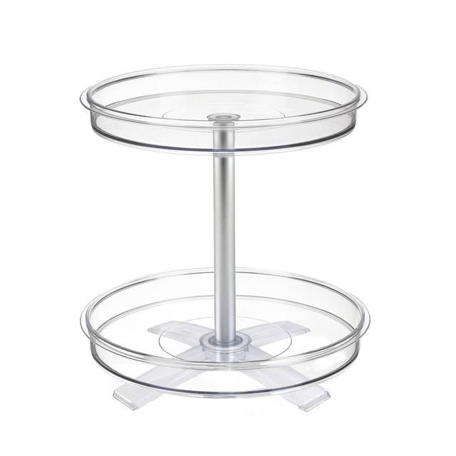 2 Tier Spinner Caddy Clear - Polder