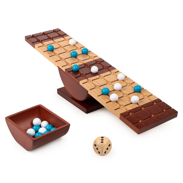 Spin Master Games Rock Me Archimedes, Balancing Strategy Puzzle Marbles Family Board Game Retro STEM Learning Educational Toy, for Adults and Kids