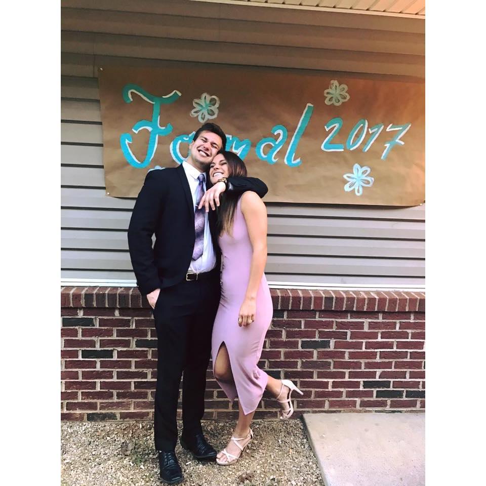 First formal together, April 2017