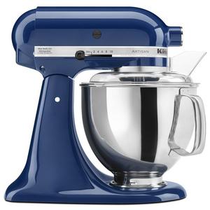 Kitchenaid Kitchen Electrics - KitchenAid KSM150PSBW Artisan Series 5-Qt. Stand Mixer with Pouring Shield - Blue Willow