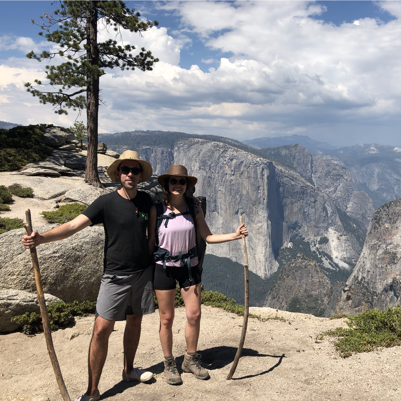 when we thought 15 miles was a good idea in Yosemite